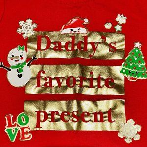 Daddy's Favorite Present Toddler Girl 4t Tee ADD ME TO YOUR BUNDLE